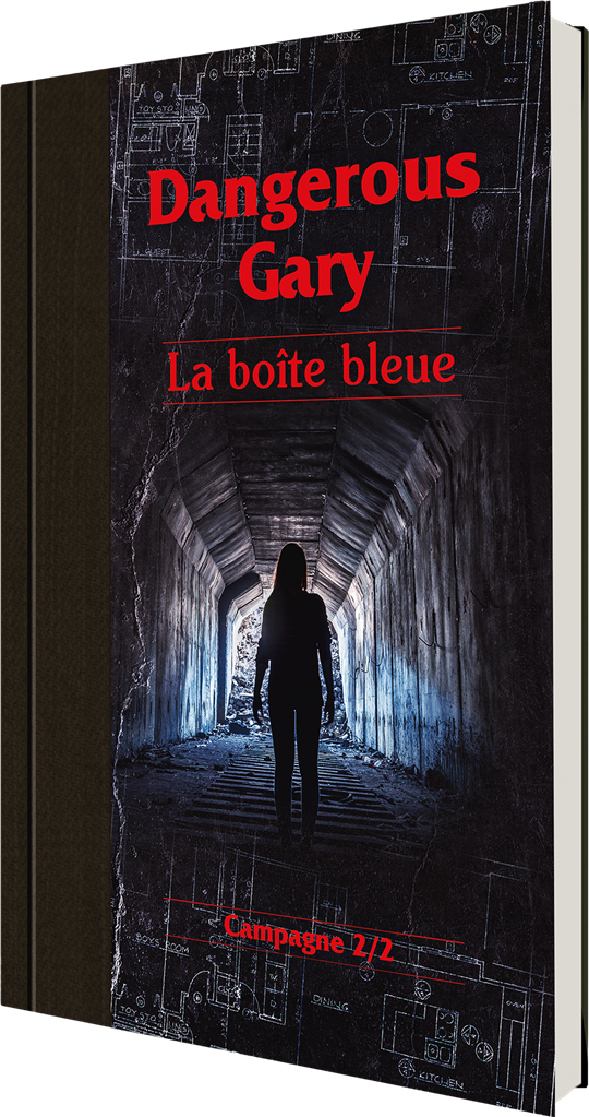 Dangerous Gary : La boîte bleue - boîte ou couverture