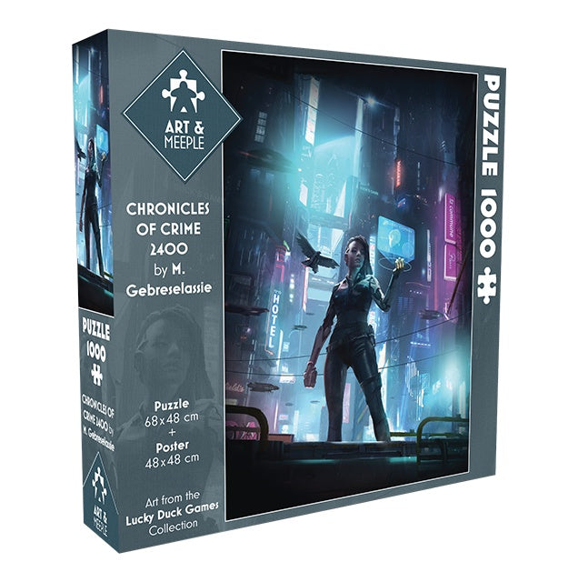 Art & Meeple - Puzzle Chronicles of Crime 2400 - 1000 pièces