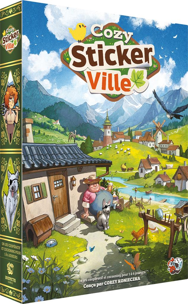 Cozy Stickerville - boîte ou couverture