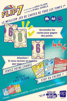 Flip 7 - vue complémentaire