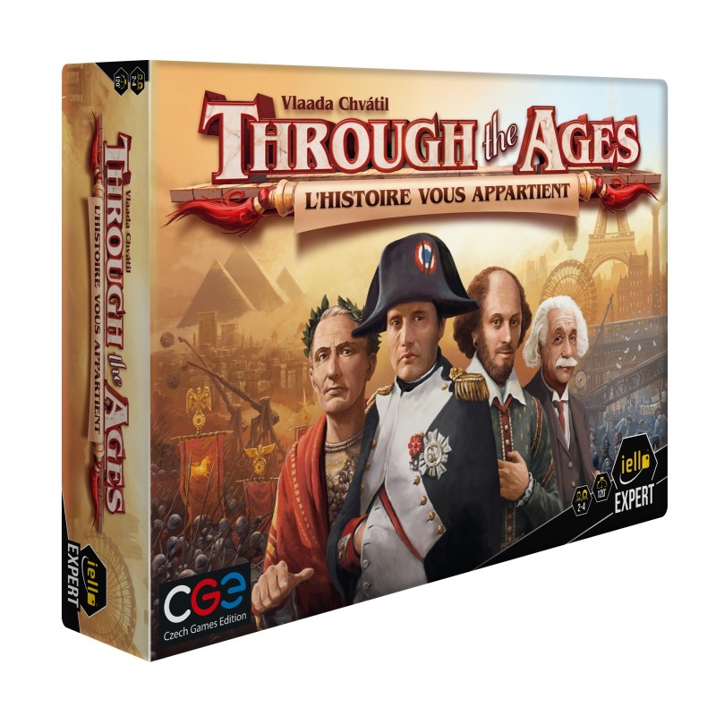 Through the Ages - boîte ou couverture