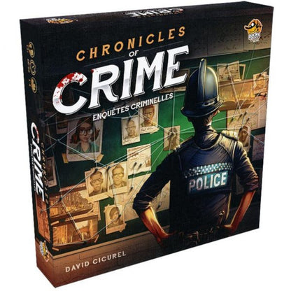 CHRONICLES OF CRIME - Le jeu de Plateau - vue principale
