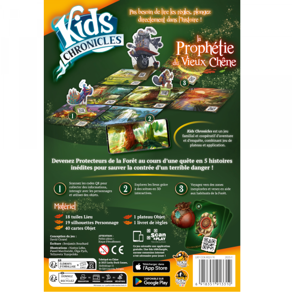 KIDS CHRONICLES - La Prophétie du Vieux Chêne - vue 2