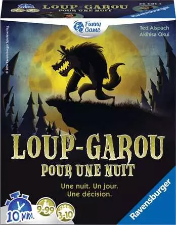Loup Garou pour une Nuit - boîte ou emballage officiel