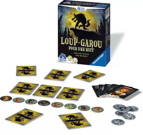 Loup Garou pour une Nuit - matériel et contenu