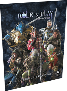 Rôle'n Play - Dossier de personnage - boîte ou couverture