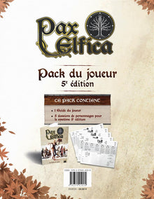 Pax Elfica : Pack Joueur (5e édition) - boîte ou couverture