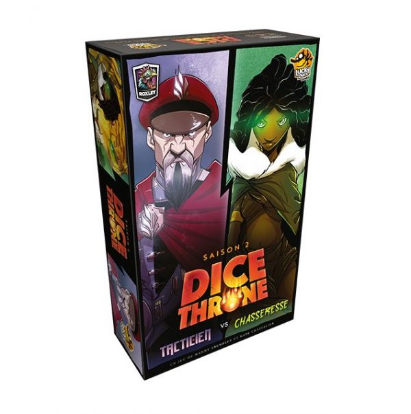 DICE THRONE S2 - Tacticien vs Chasseresse - vue principale