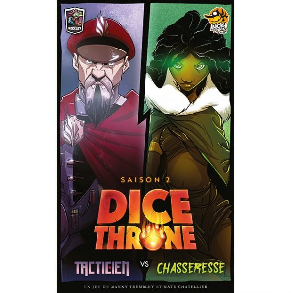 DICE THRONE S2 - Tacticien vs Chasseresse - vue 2