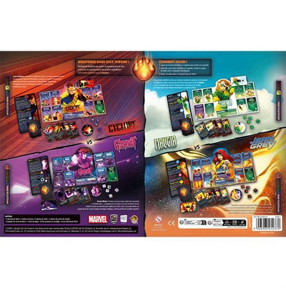 DICE THRONE MARVEL - Cyclope, Gambit, Malicia, Jean Grey - vue 3