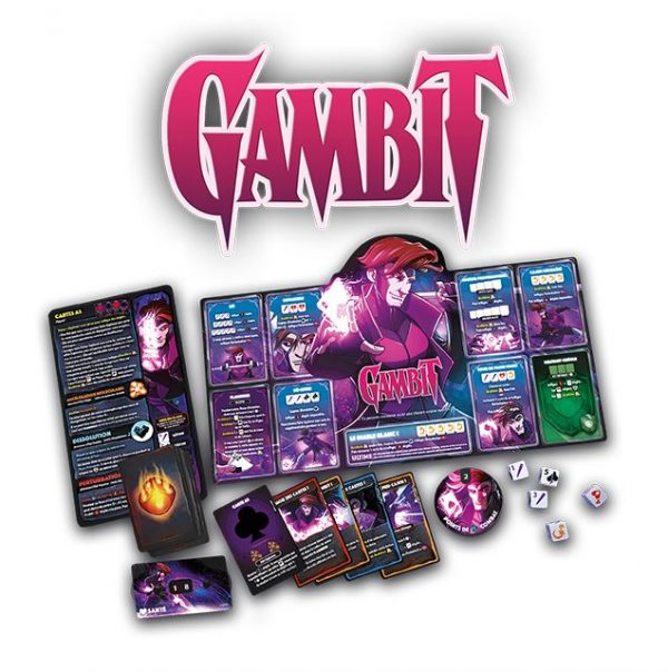 DICE THRONE MARVEL - Cyclope, Gambit, Malicia, Jean Grey - vue 5