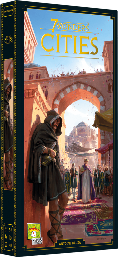 7 Wonders : Cities (Ext) - boîte ou couverture