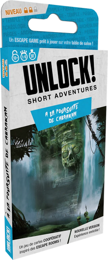 Étui français Unlock! Short Adventures : À la poursuite de Cabrakan