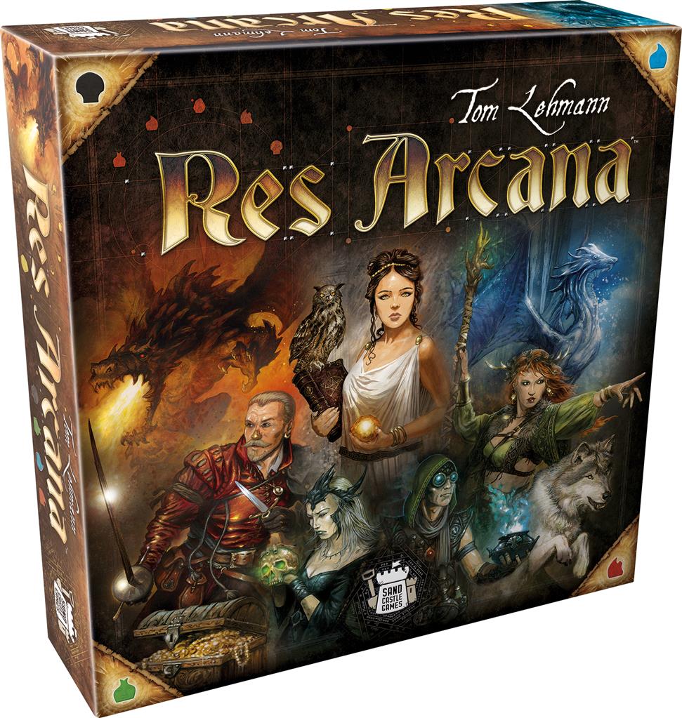 Res Arcana - boîte ou couverture