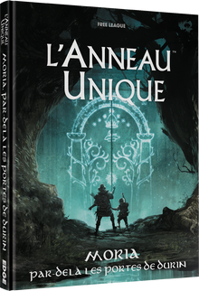 L’Anneau Unique JdR : Moria Par-delà les portes de - boîte ou couverture