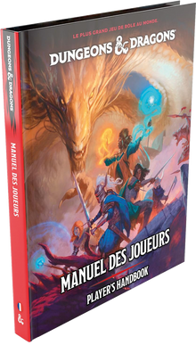 D&D 5 : Le manuel des joueurs 2024 - boîte ou couverture