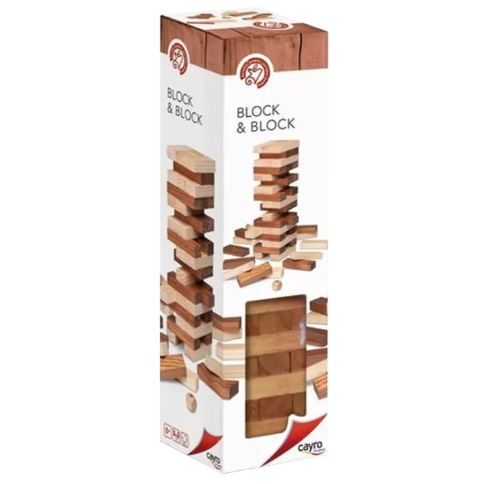 Block & Block 2 Couleurs (Jenga) - boîte ou présentation officielle