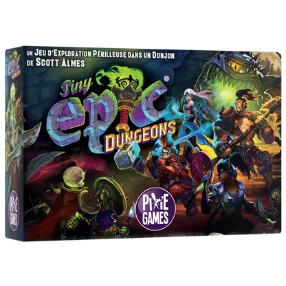 Tiny Epic Dungeons - boîte ou présentation officielle