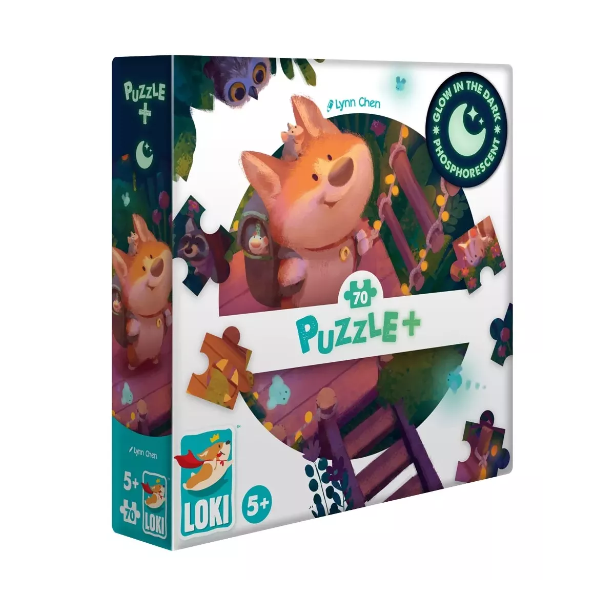 Puzzle+ : LOKI explore la Cabane (70 Pcs)