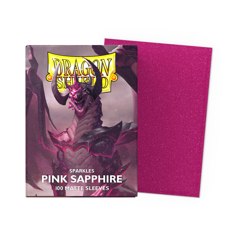 Dragon Shield - Standard - Matte - Sparkles - Pink - 100 pochettes