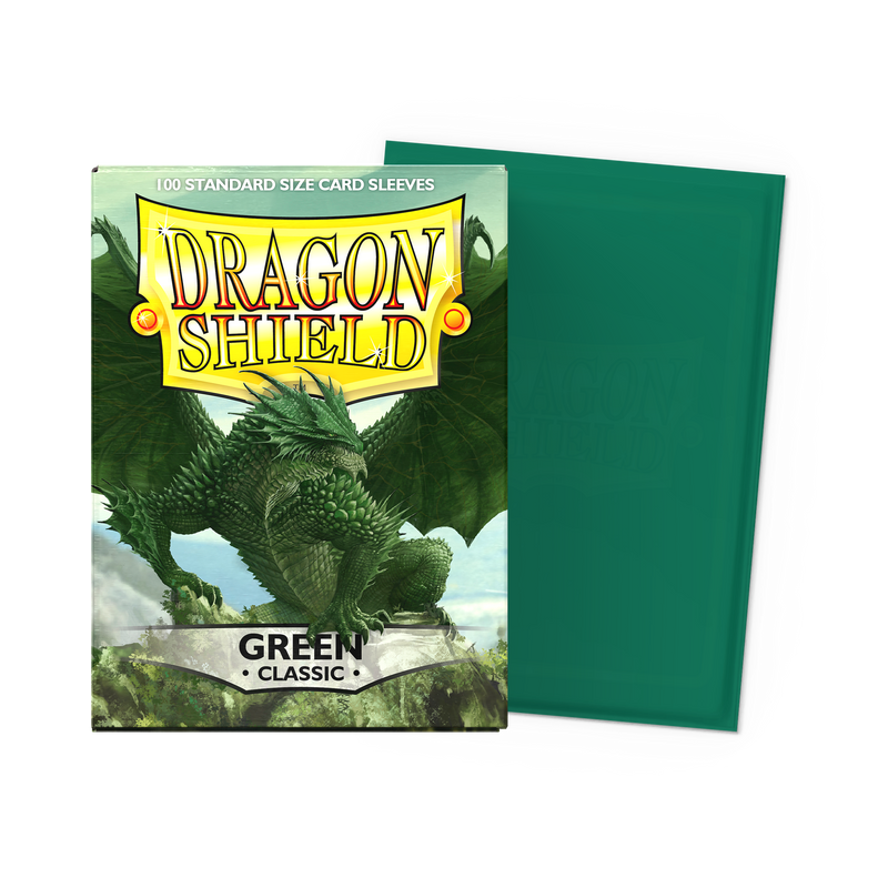 Dragon Shield - Standard - Green - 100 pochettes