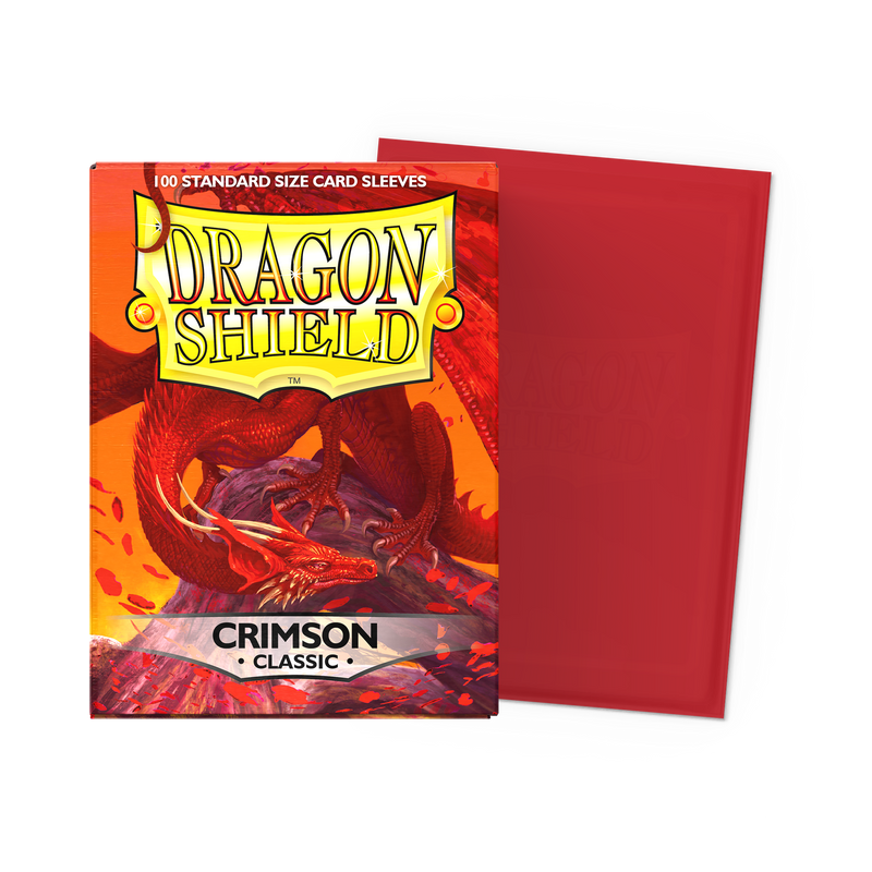 Dragon Shield - Standard - Crimson - 100 pochettes