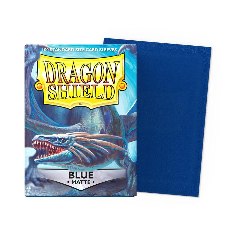 Dragon Shield - Standard - Matte Blue - 100 pochettes