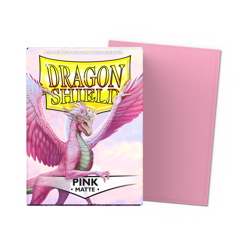 Dragon Shield - Standard - Matte Pink - 100 pochettes