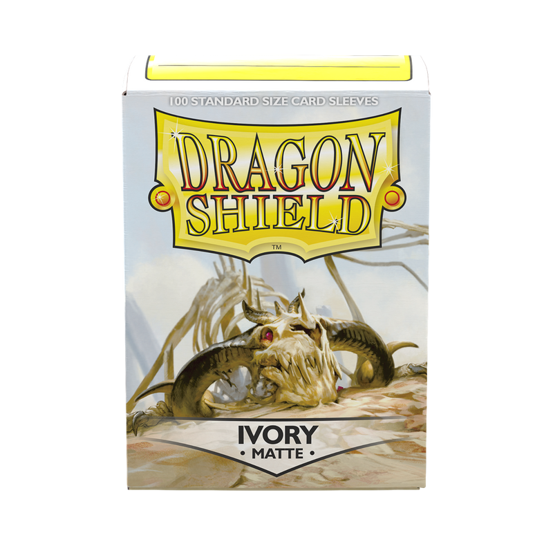 Dragon Shield - Standard - Matte Ivory - 100 pochettes