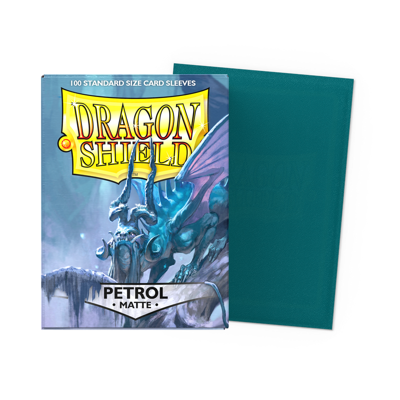 Dragon Shield - Standard - Matte Petrol - 100 pochettes